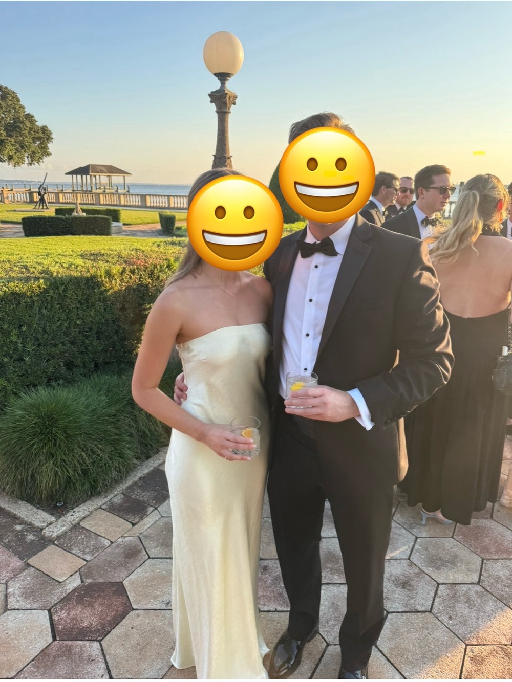 Austen Strapless Maxi Dress - Ice Yellow - Picture 4 of 6